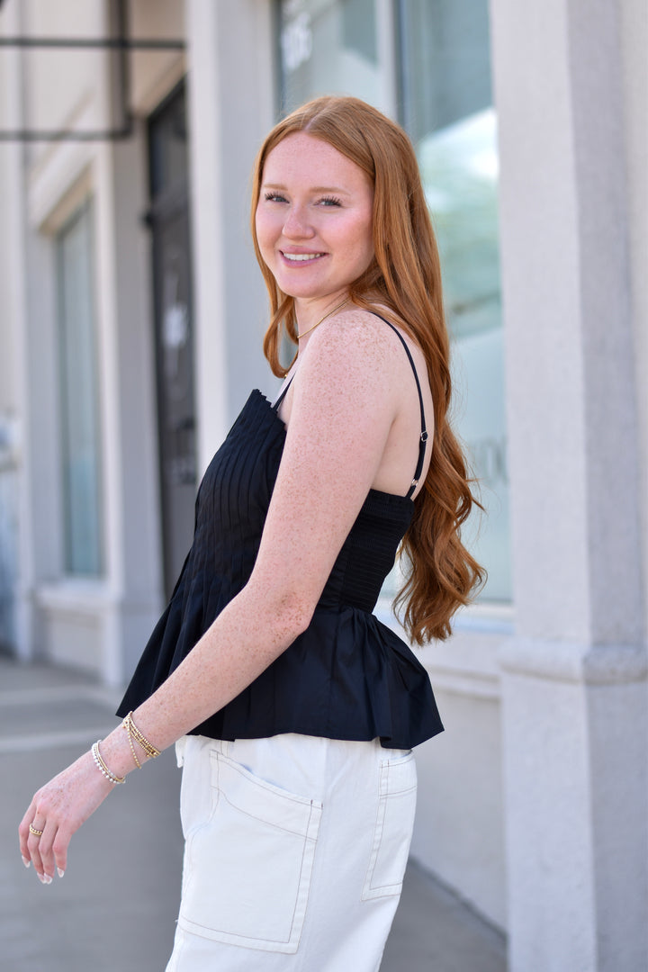 Entro Pleated Cami Top