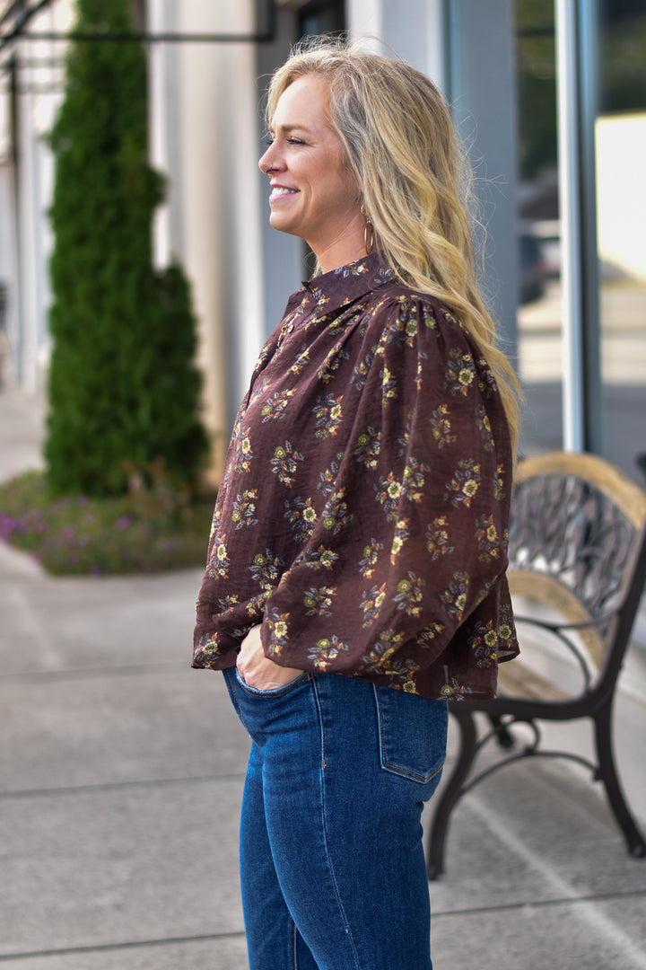Rustling Blooms Blouse
