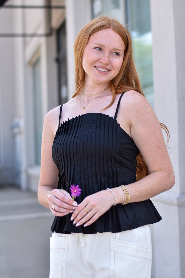 Entro Pleated Cami Top