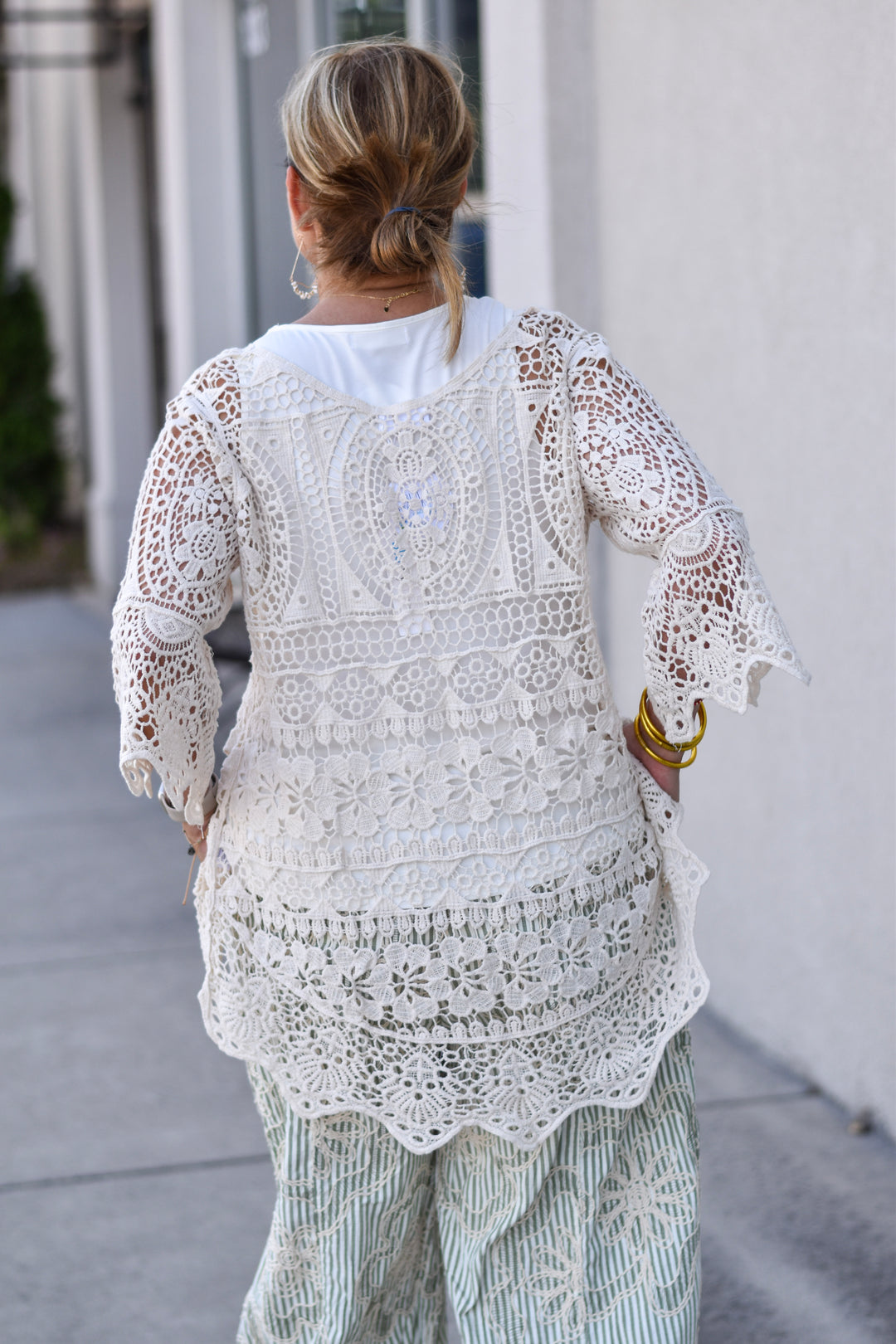Bluivy Crochet Layering Top