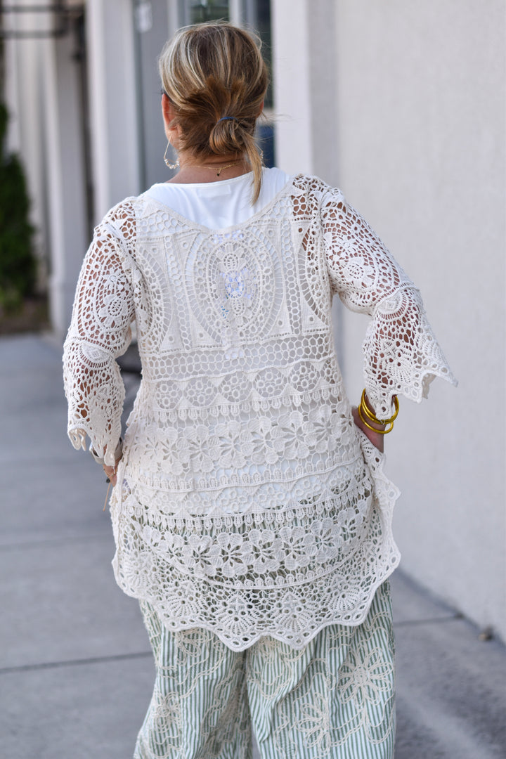 Bluivy Crochet Layering Top