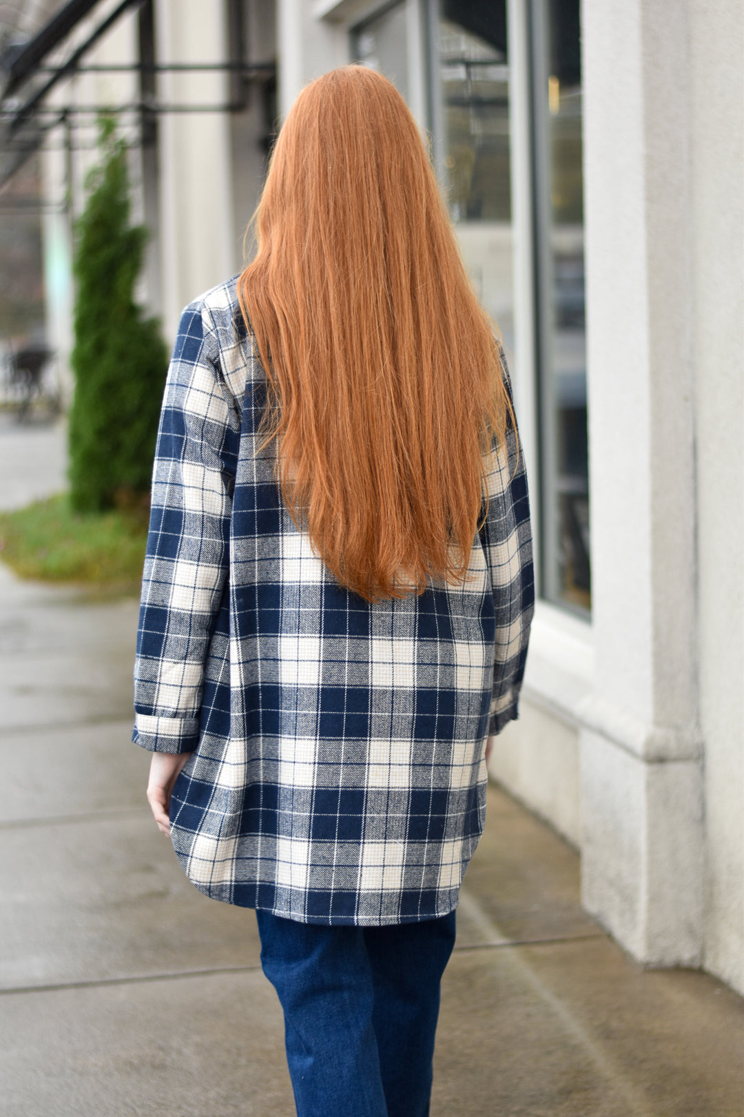 Edith Plaid Shacket