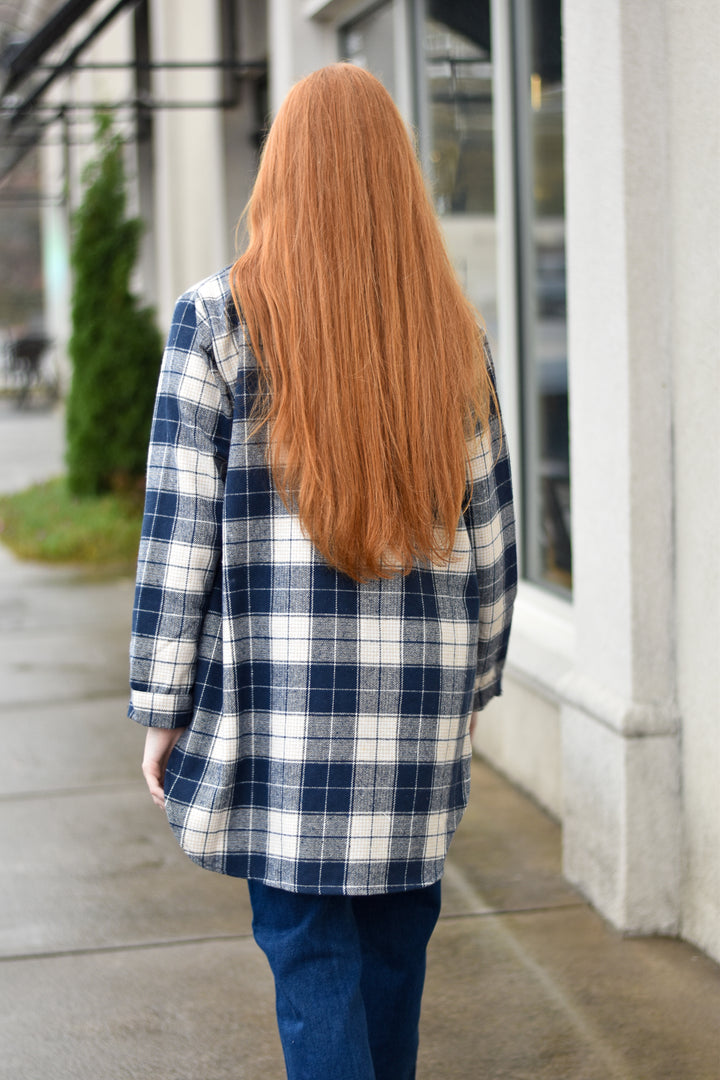 Edith Plaid Shacket