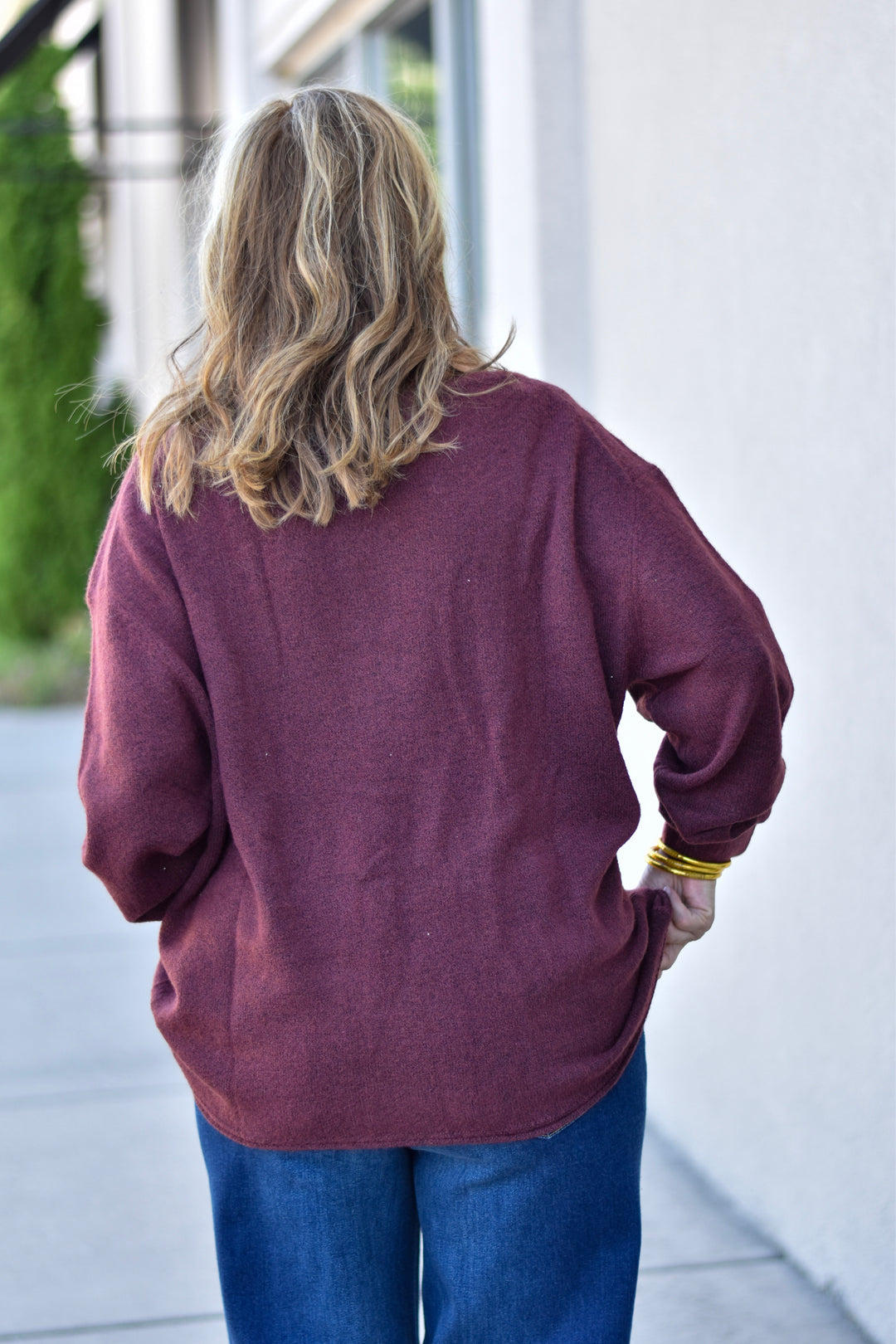 Easygoing Boat Neck Sweater