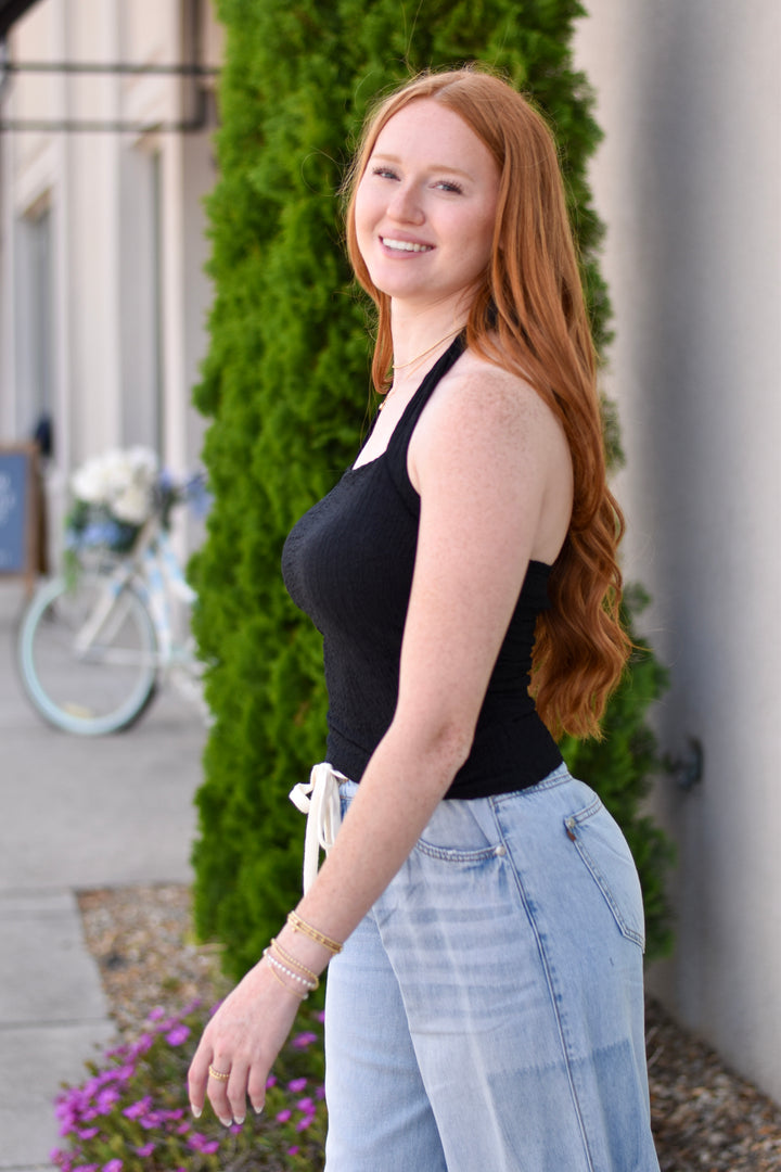 Weekend Chic Halter Top