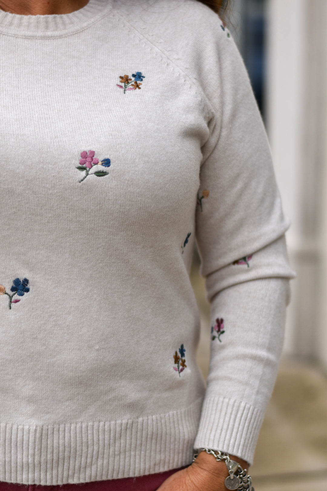 Charlie B Embroidered Sweater