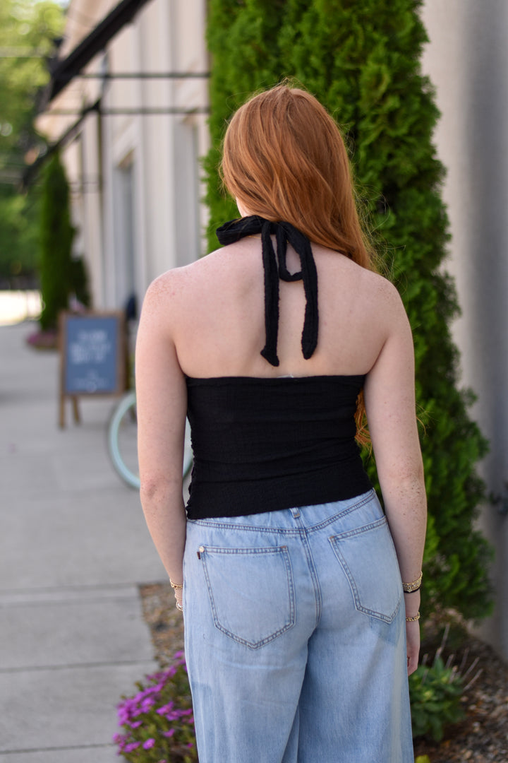 Weekend Chic Halter Top