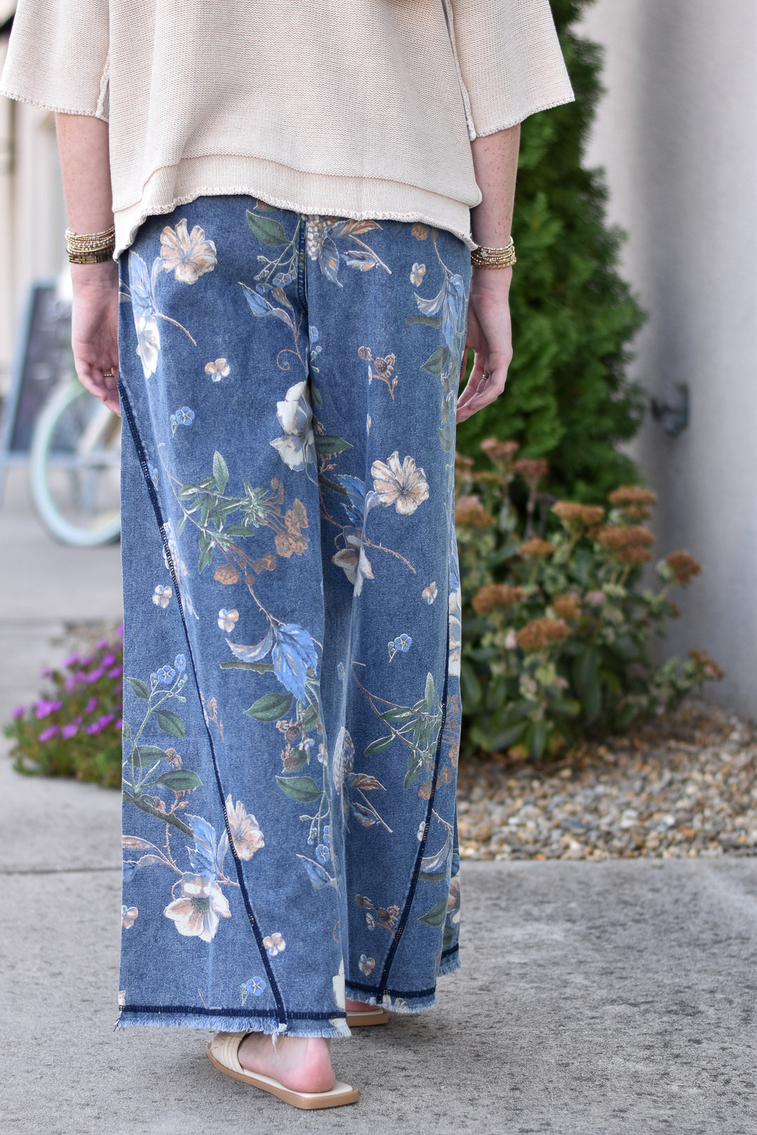 Wildflower Way Denim Pants