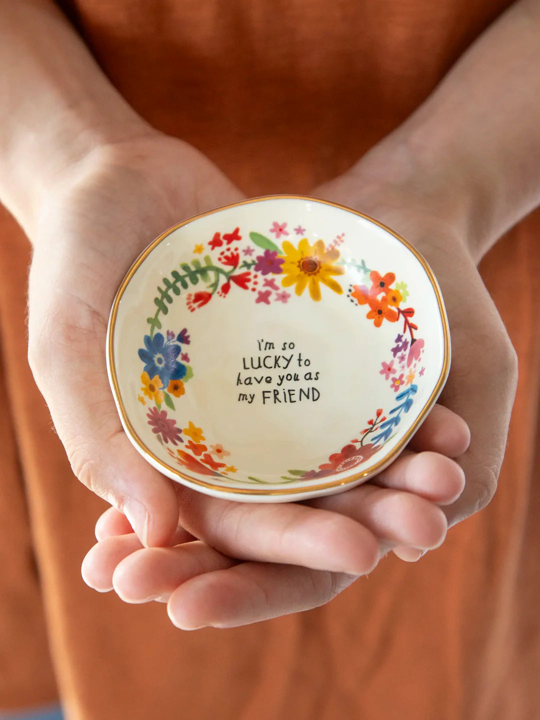 Perfect Little Trinket Bowl-Lucky Friend