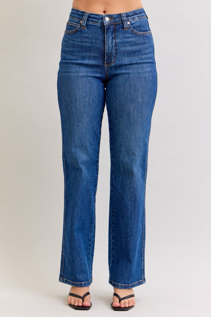 Judy Blue HW Straight Jeans