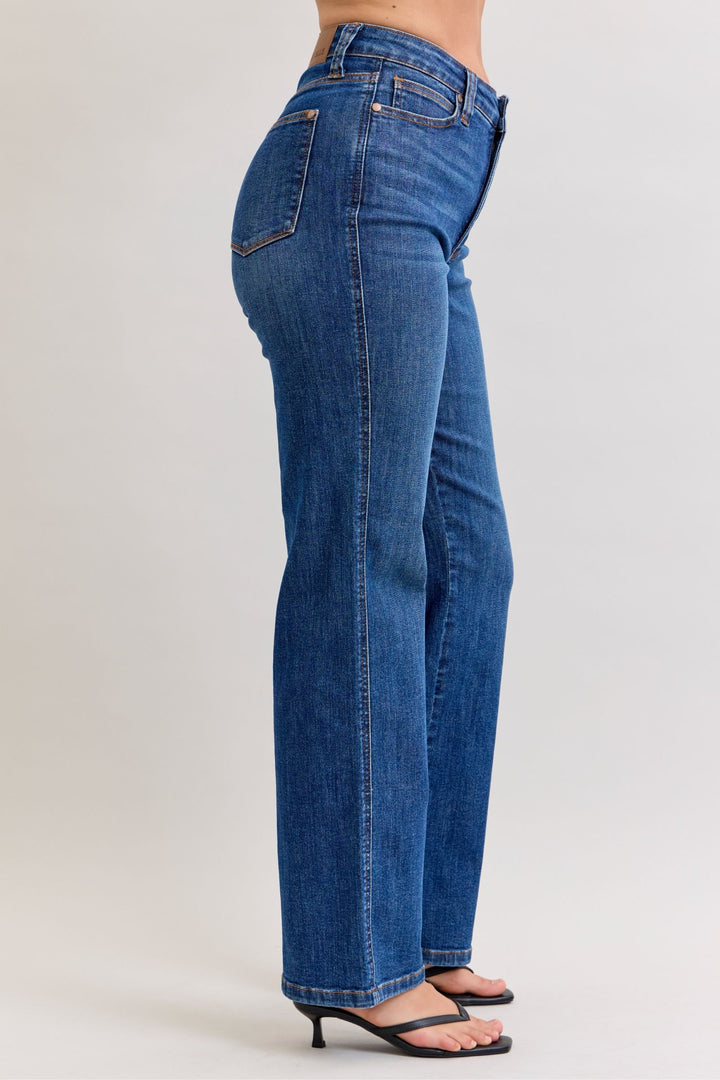 Judy Blue HW Straight Jeans
