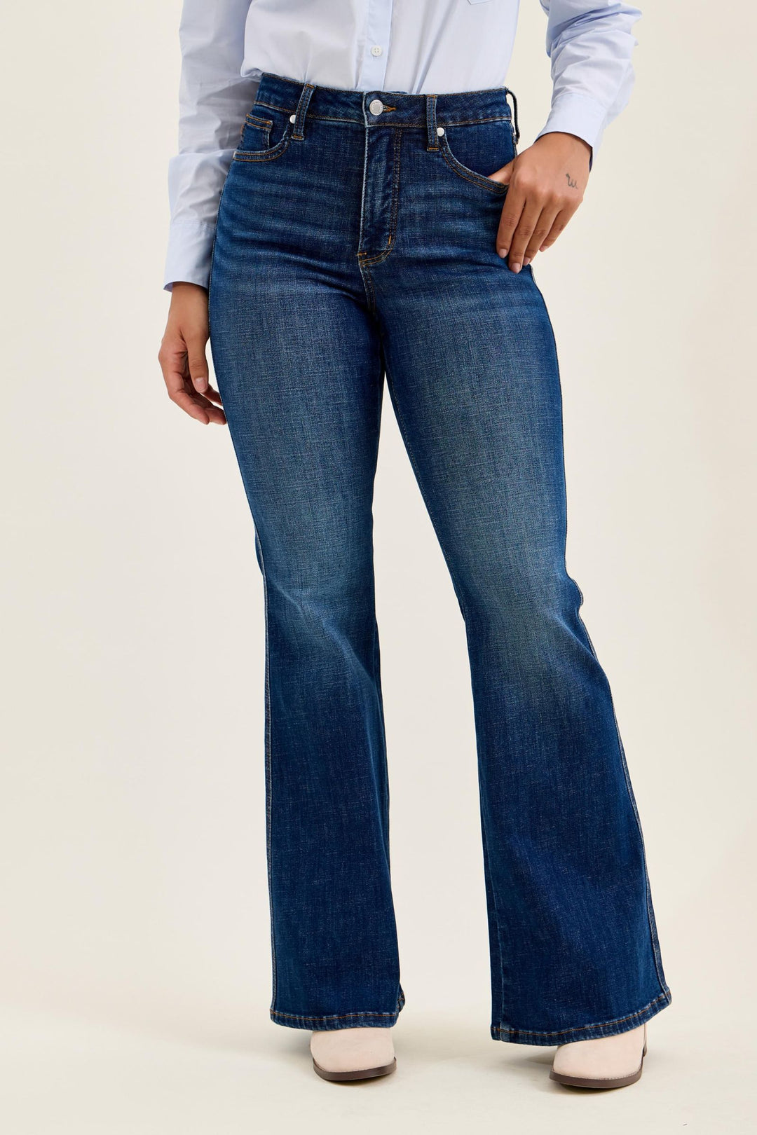 Judy Blue Charlotte Tummy Control Flare Jeans