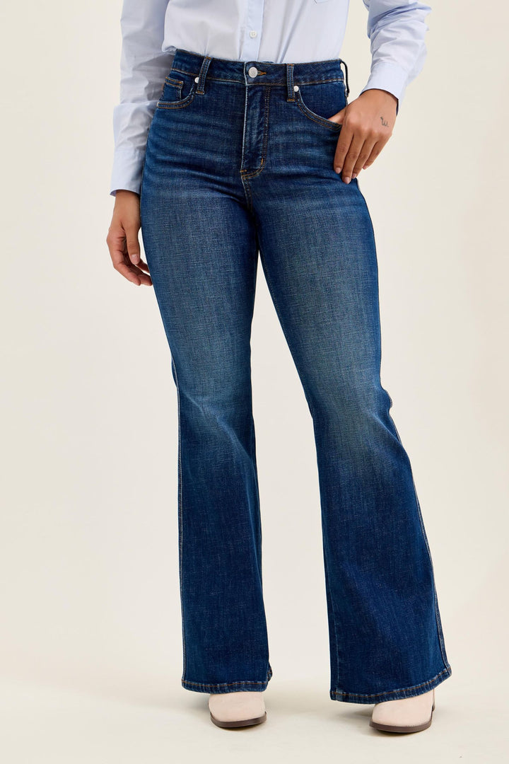Judy Blue Charlotte Tummy Control Flare Jeans