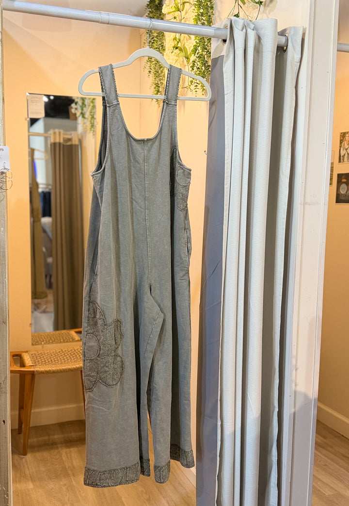 Wildflower Patchwork Overalls