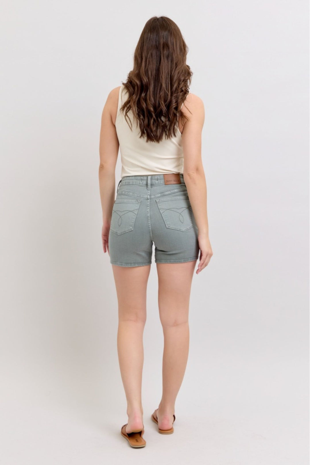 Judy Blue Stretchy High-Rise Denim Shorts