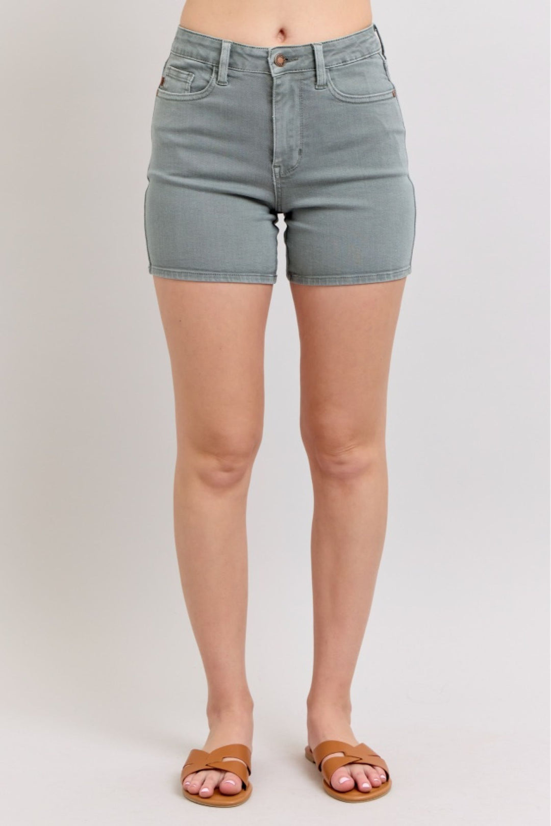 Judy Blue Stretchy High-Rise Denim Shorts