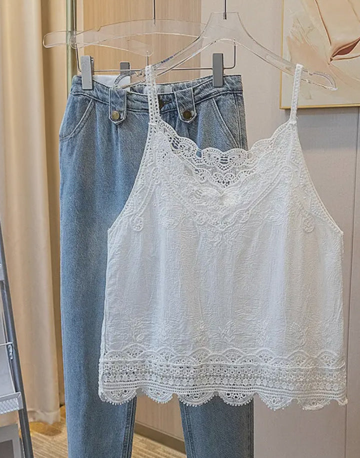In The Groove Lace Camisole