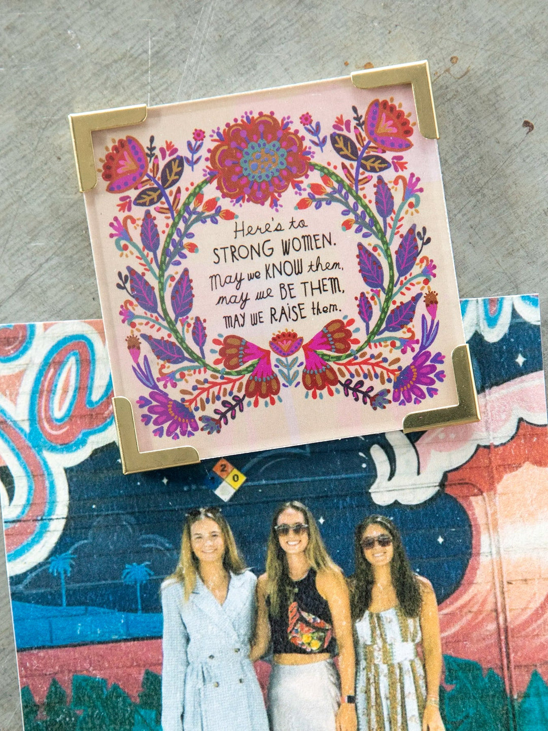 Strong Women Corner Magnet