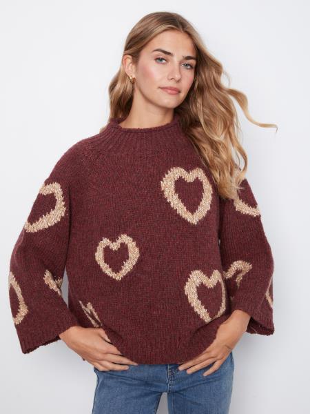 Charlie B Heart to Heart Sweater