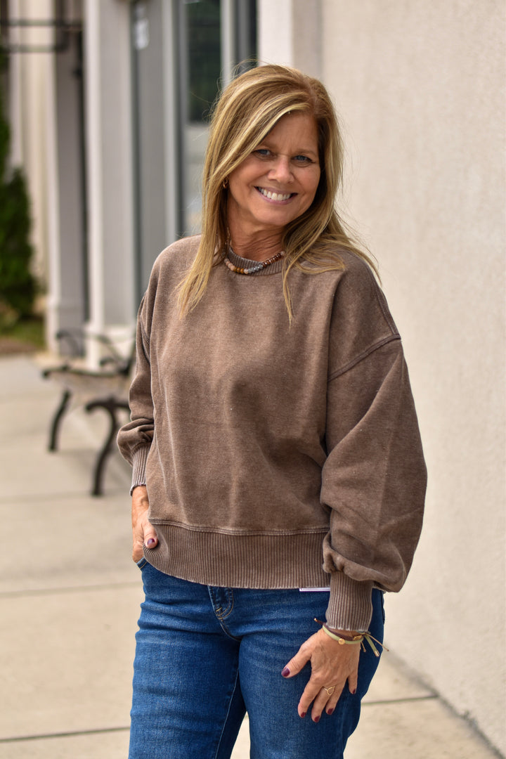 Boho Fireside Pullover
