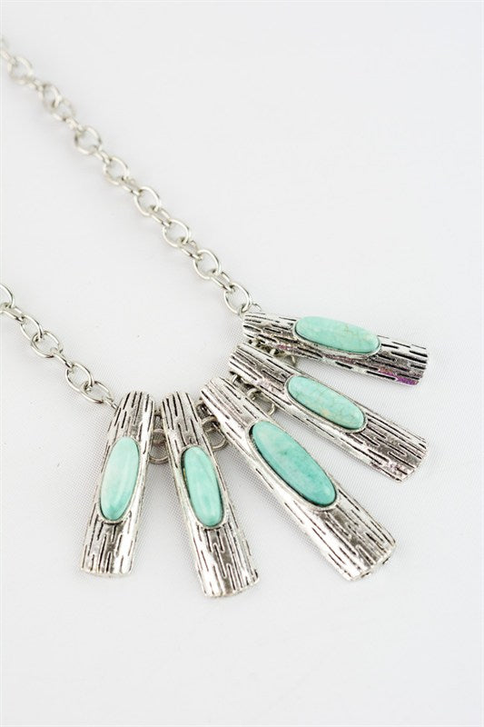 Bohemian Turquoise Necklace