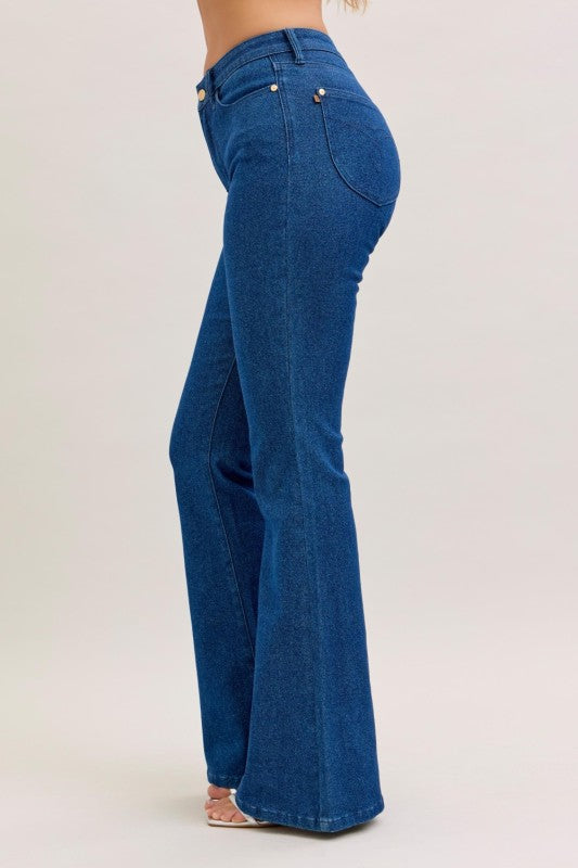 Judy Blue Sparkle Flare Jeans