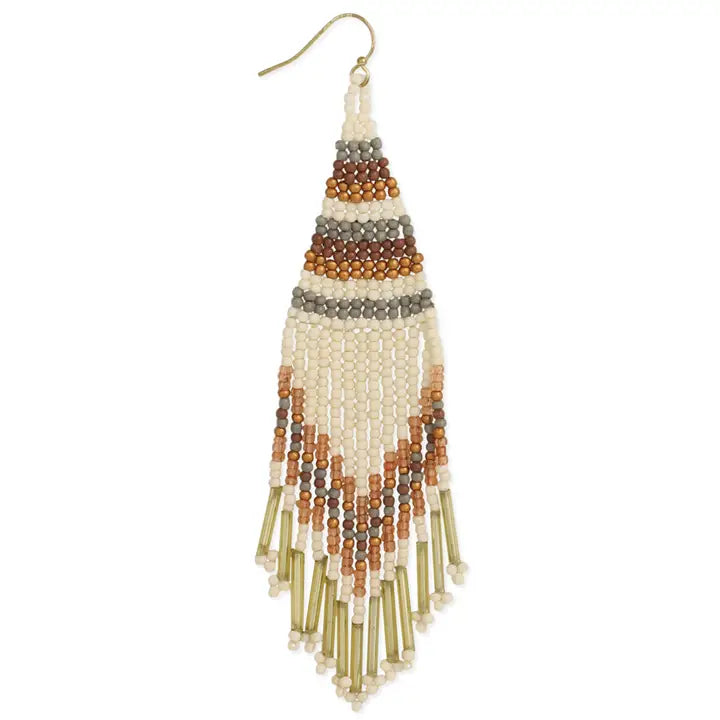 Desert Dusk Fringe Earring