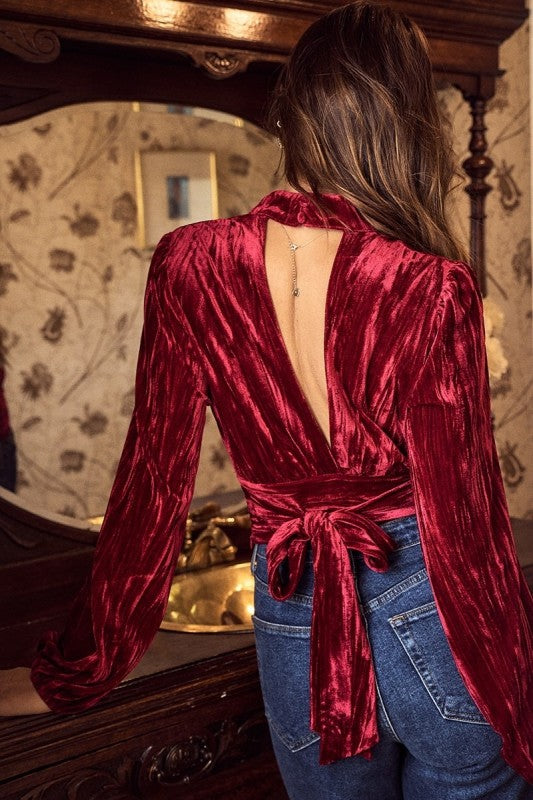 Velvet Allure Top