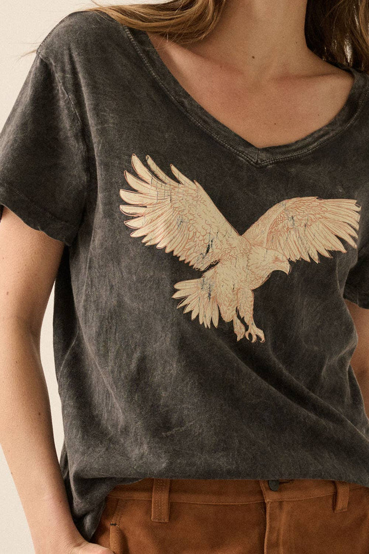 Wild at Heart Eagle Graphic Tee