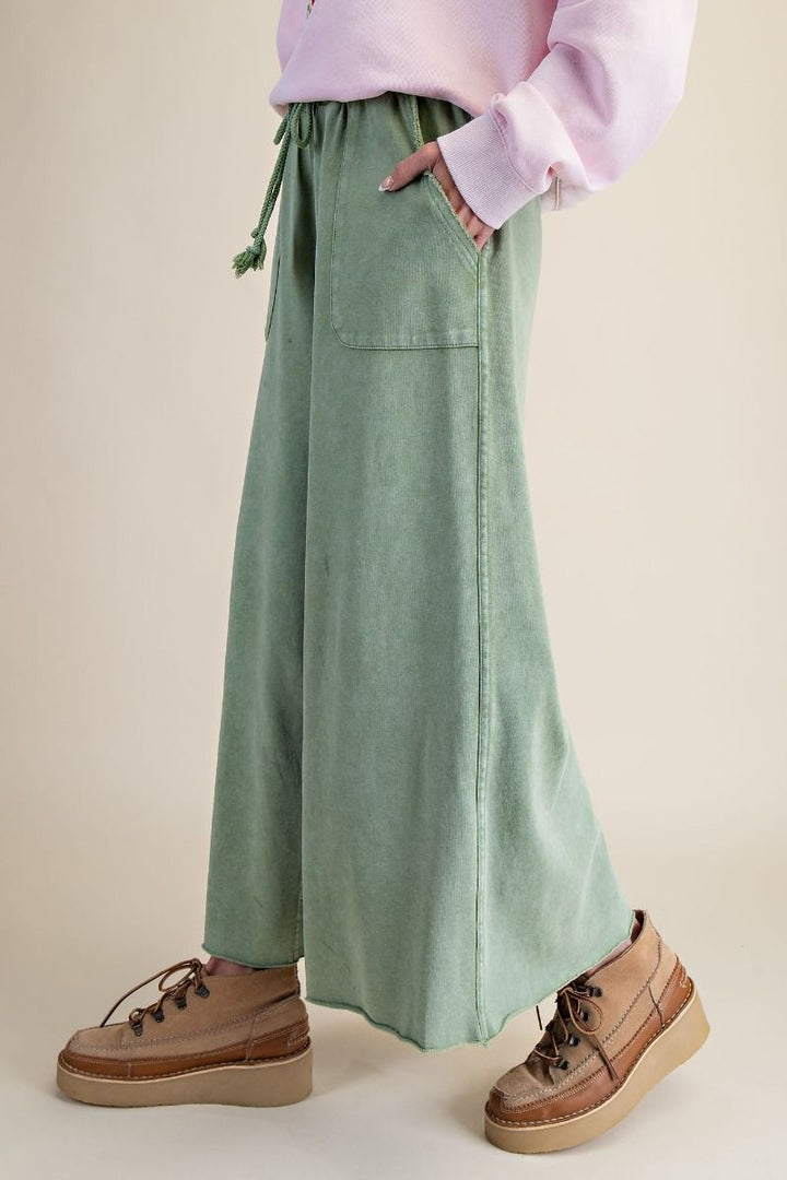 Easel Washed Terry Pants