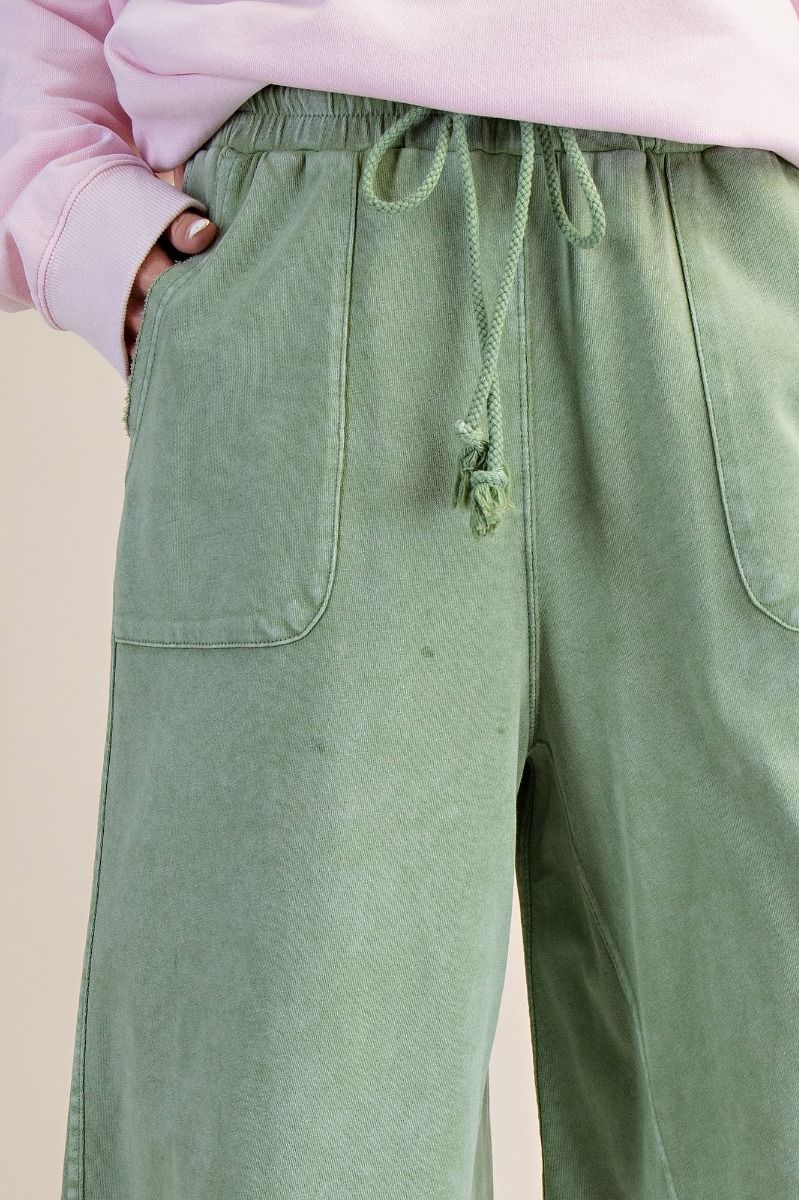 Easel Washed Terry Pants