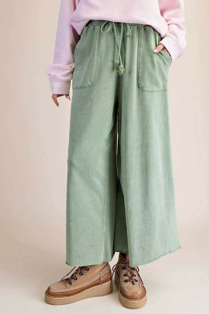 Easel Washed Terry Pants