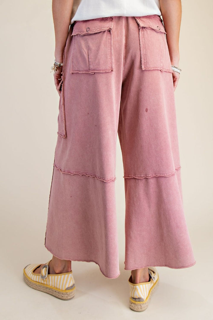 Easel's So Comfy Mineral Washed Terry Pants