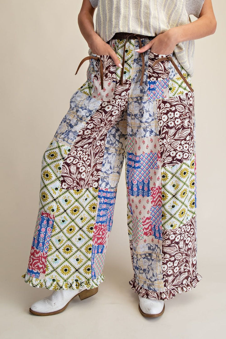 Sienna Mosaic Wide Leg Pants