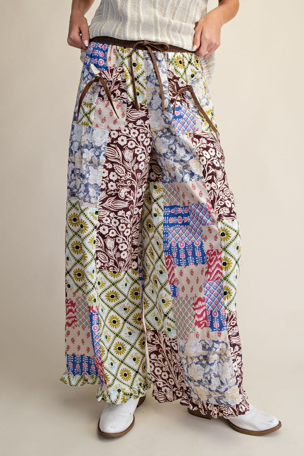 Sienna Mosaic Wide Leg Pants