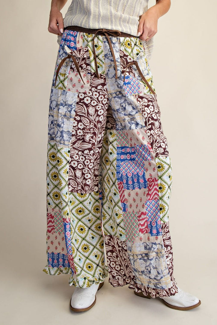 Sienna Mosaic Wide Leg Pants
