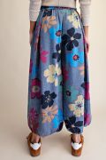 Easel's Flower Denim Pants