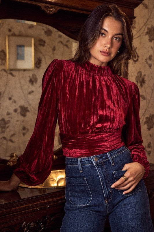 Velvet Allure Top