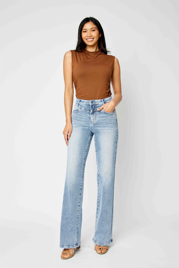 Judy Blue Retro Wide Leg Jean