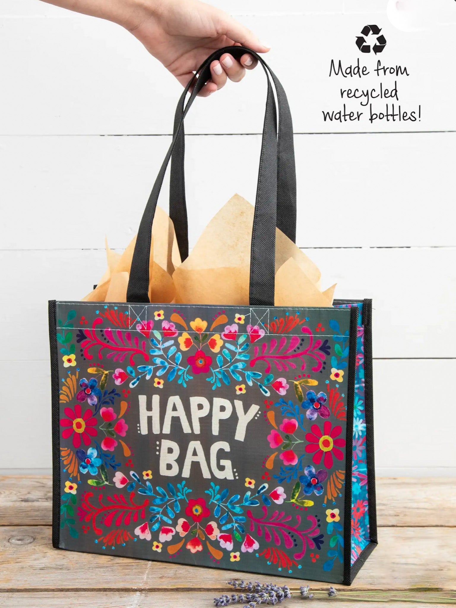 Large Happy Gift Bag – Blue Hydrangea Boutique