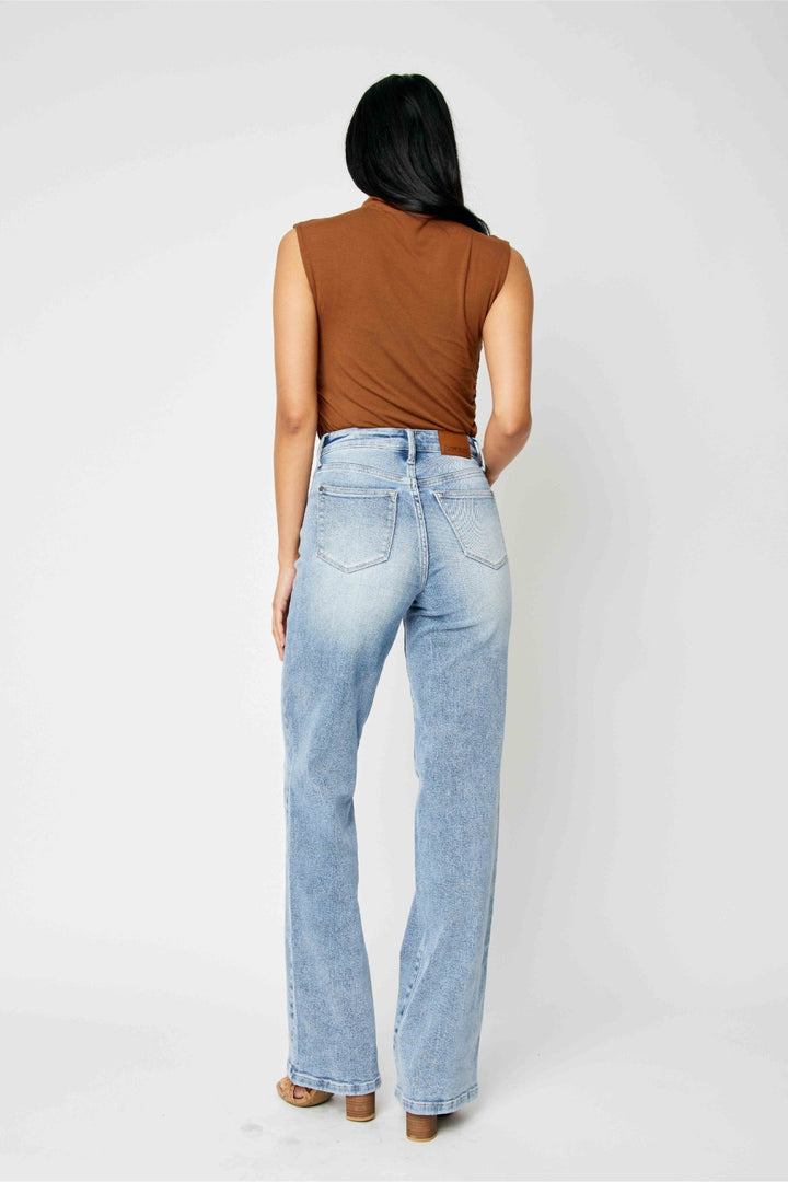 Judy Blue Retro Wide Leg Jean