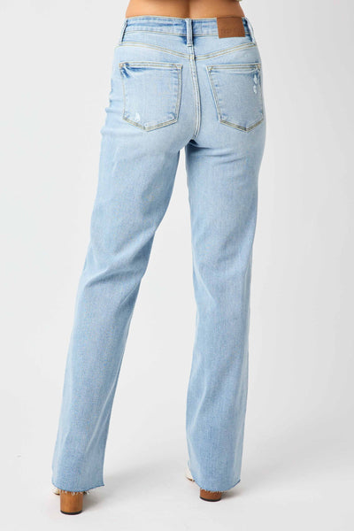 Judy Blue High Rise Straight Jeans