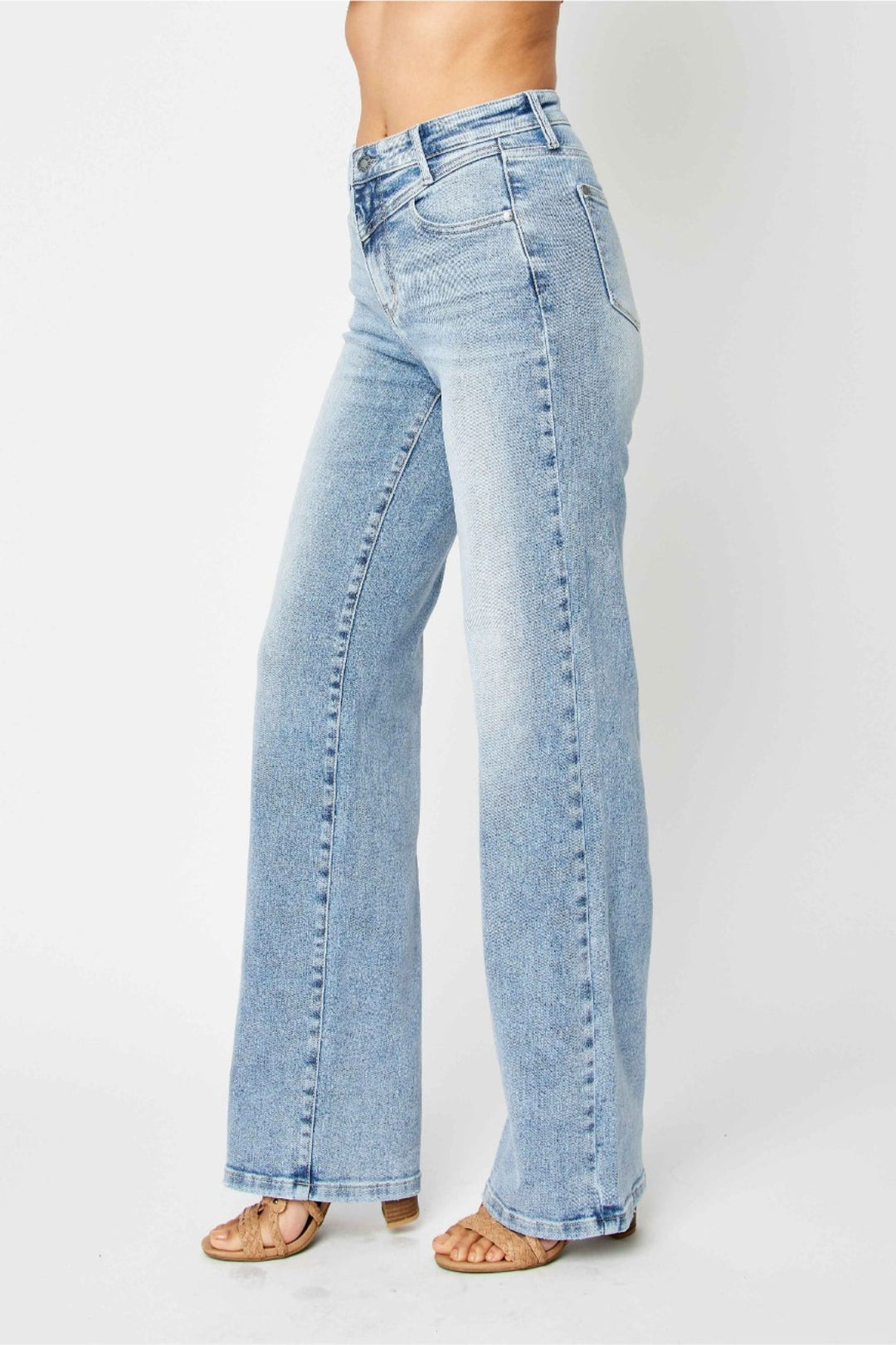 Judy Blue Retro Wide Leg Jean