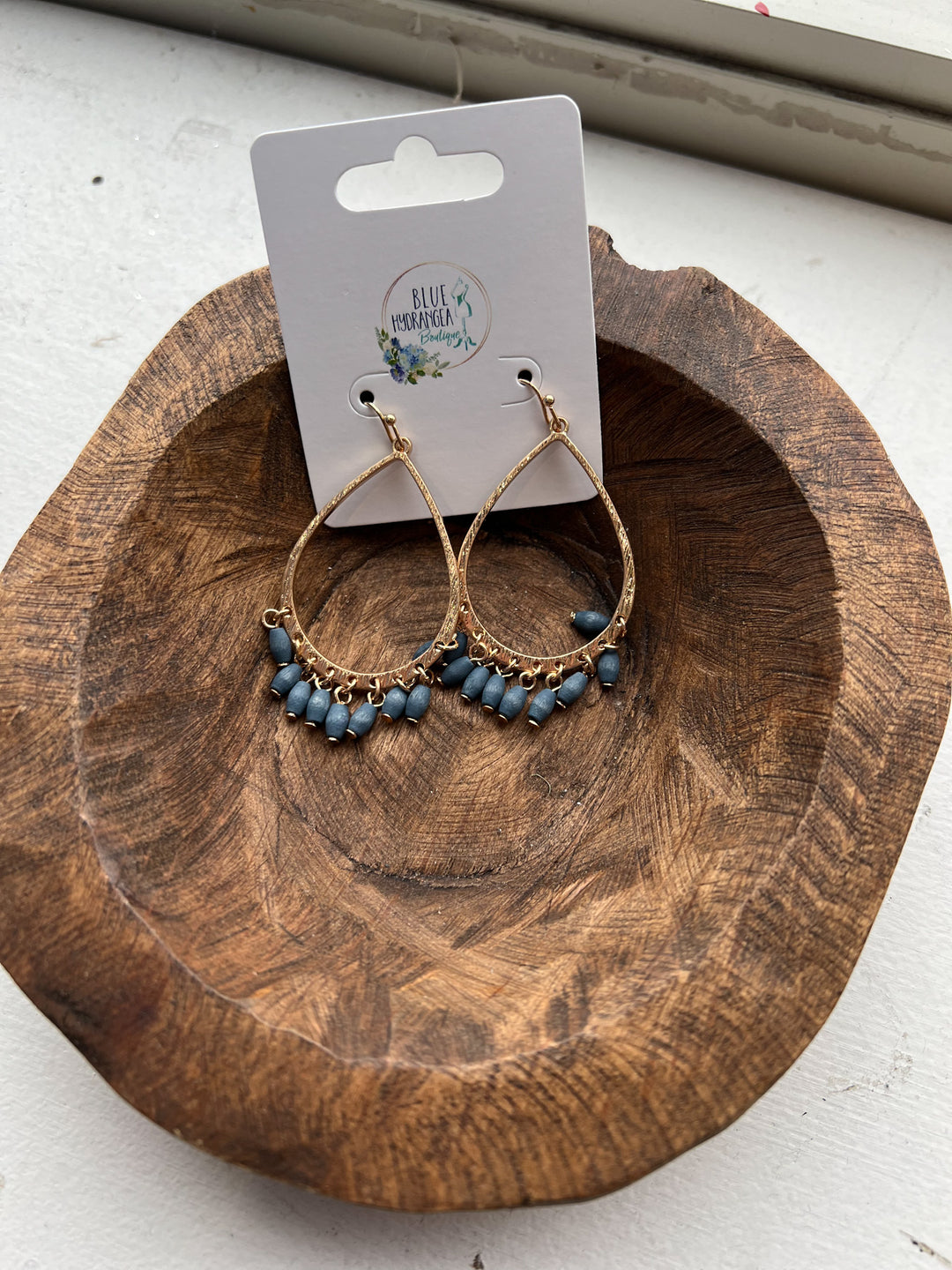 Jasmine Boho Wooded Earrings