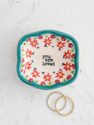 Artisan Trinket Jewelry Dish - You Are Loved