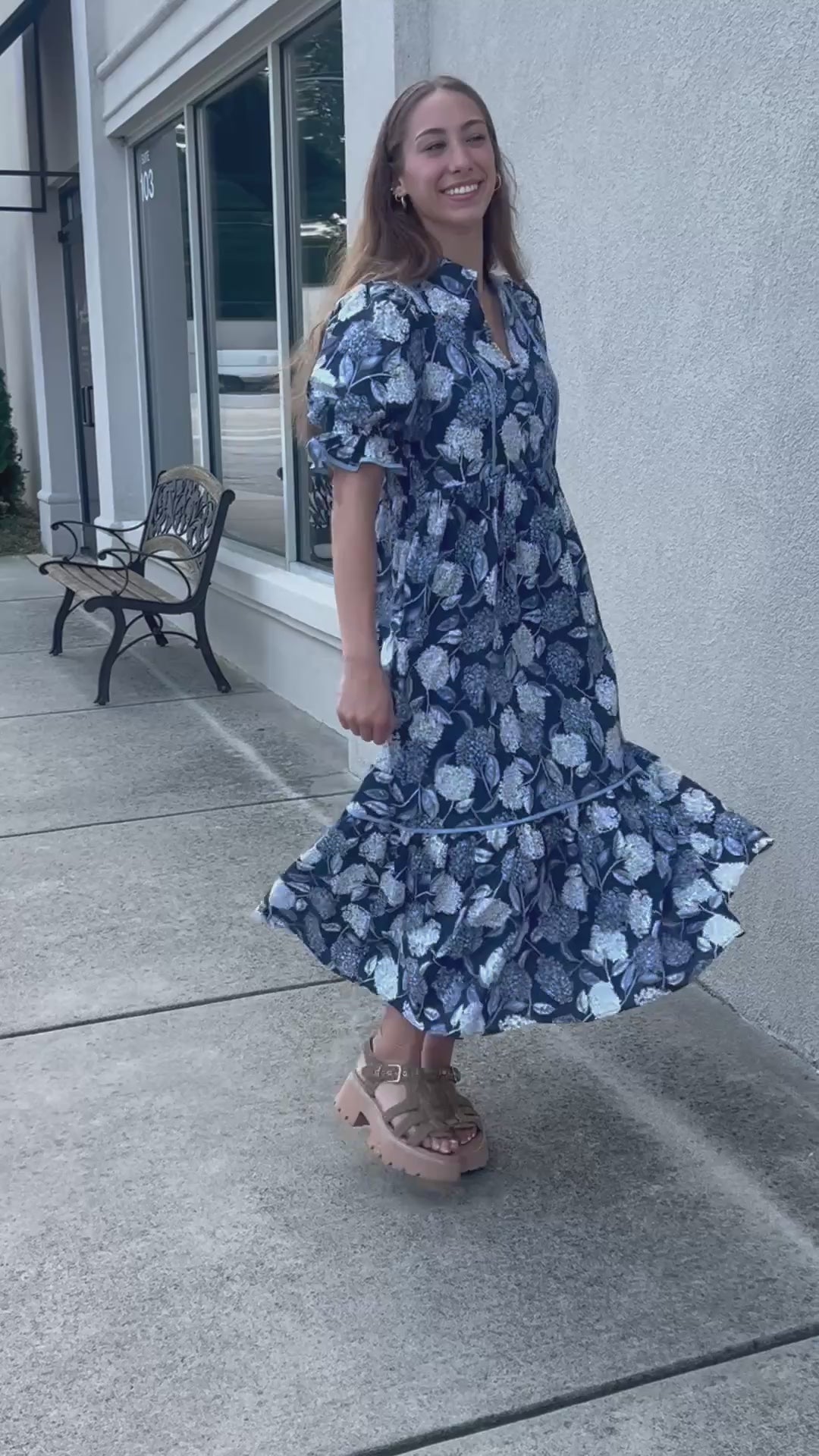 Hydrangea Haven Dress