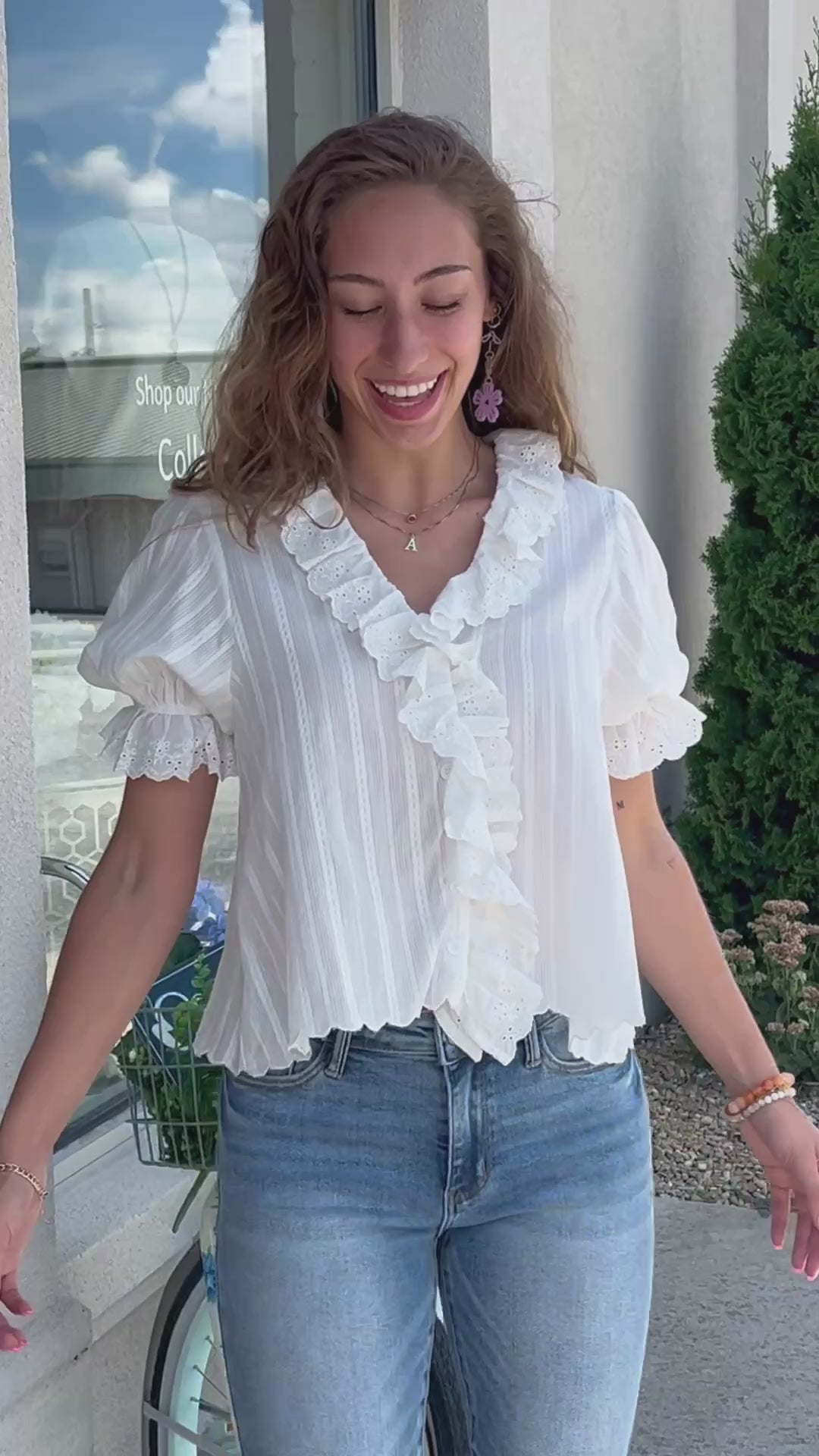 Daydream Ruffle top