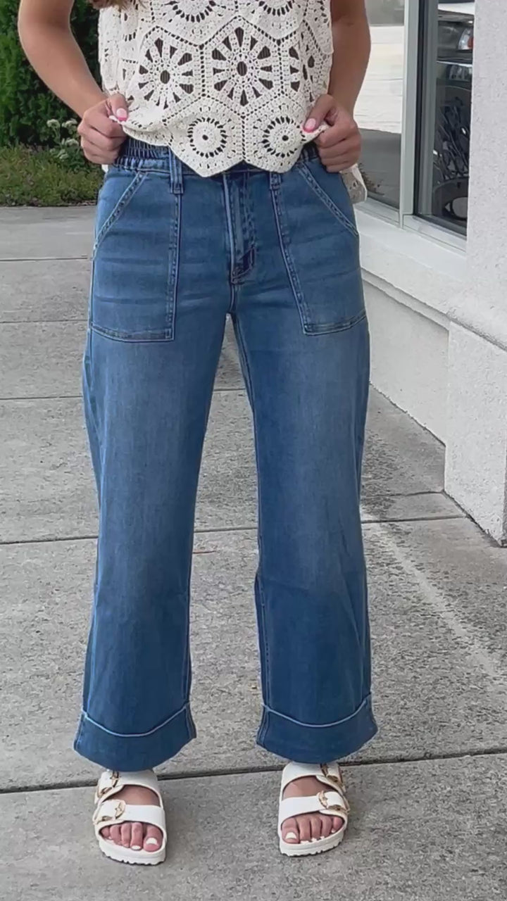 Vervet High Rise Soft Baggy Jeans