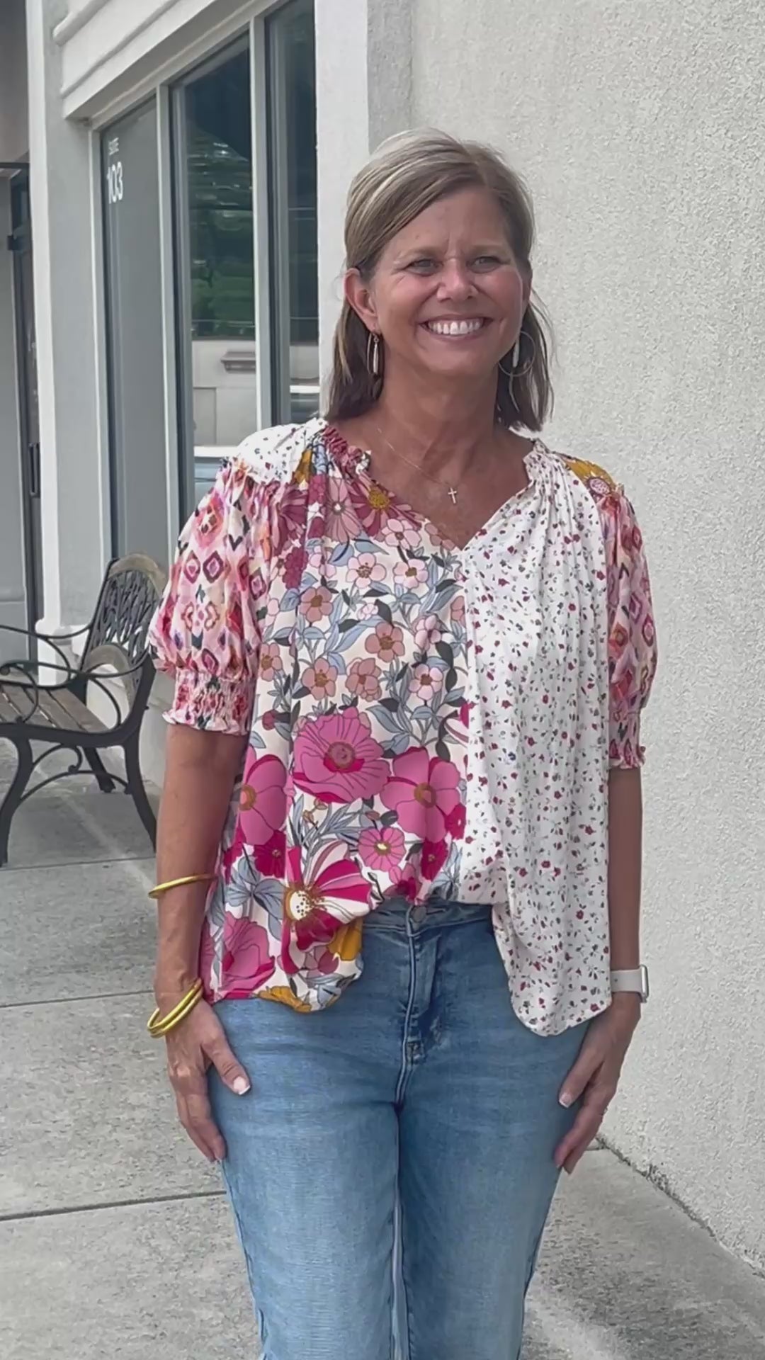 Peasant Petals Blouse