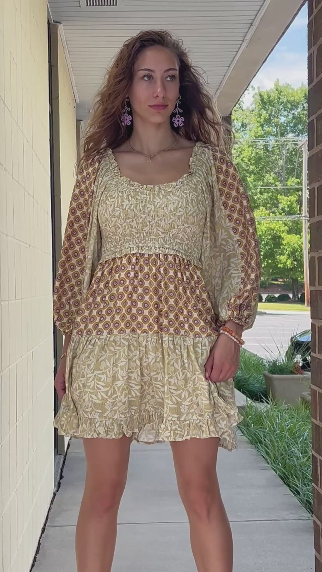 Sunset Bloom Dress